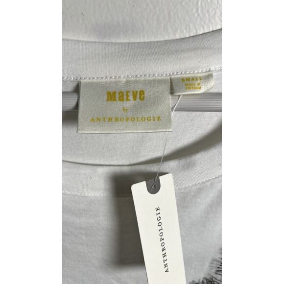 Anthropologie Maeve Black Lace T-Shirt‎ Slip Dress Size Side Zip Size Small NEW - Picture 9 of 14